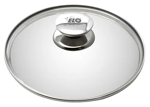 ELO 73021 Glasdeckel Galant 20 cm, aus Glas mit Edelstahlknopf