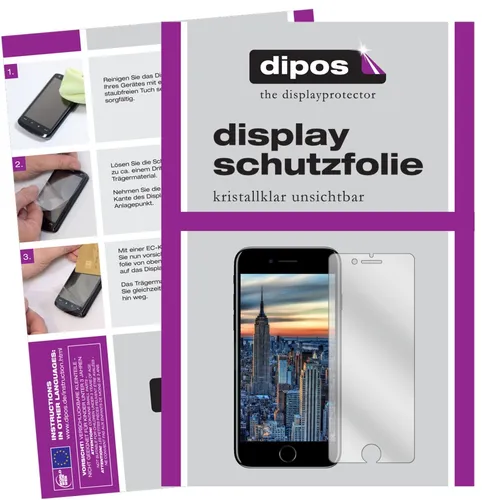 5x Schutzfolie für Apple iPhone SE (2020) Display Folie klar Displayschutzfolie