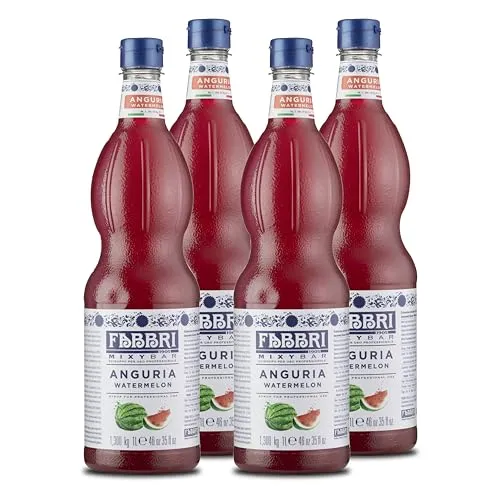 Food-United WASSERMELONE-SIRUP 12x1L FLASCHE | FABBRI Mixybar