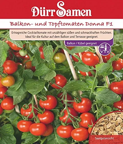 Dürr-Samen - Balkontomaten Donna F1 Saatgut