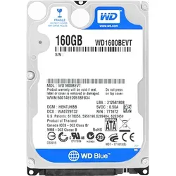 WD 160GB WD1600BEVT Festplatte von Dell