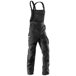 Kübler Activiq Latzhose 3250 schwarz 40 - Arbeitshose mit ergonomischer Linienführung für maximale Bewegungsfreiheit, ausgestattet mit CORDURA Knietaschen und elastischen Trägern für hohen Tragekomfort.