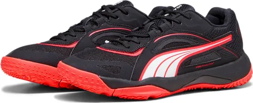 PUMA Unisex Solarstrike II Indoor Court Shoe – Optimaler Komfort und Stabilität - Fußballschuhe mit Ventmesh+ für Atmungsaktivität und StabilitySkeleton+ für hervorragende Stabilität. Ideal für Indoor-Spiele.