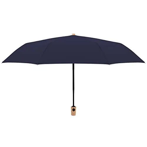 Doppler nature magic - Deep Blue Sonnenschirm - Eleganter Sonnenschirm in tiefblau, UV-beständig und perfekt für entspannte Tage im Garten oder auf der Terrasse.