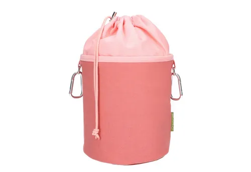 bellaCott Wäscheklammern Wäscheklammerbeutel Canvas mit 2 Karabinerhaken, Auf links Waschbar bei 40 Grad/bügelbar, Trockner auf niedriger Stufe