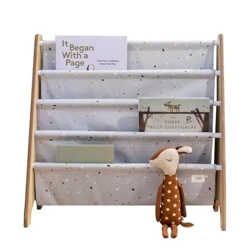 Sprouts Bücherregal Terrazzo Light Gray von 3 Sprouts