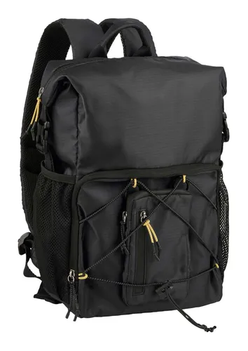 camel active Shores Daypack L 43 cm mit Laptopfach in Schwarz - Stylischer Daypack von camel active mit 43 cm Laptopfach. Ideal für den täglichen Gebrauch und perfekt für Arbeit oder Freizeit.