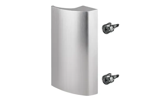 SO-TECH® Türgriff Balkontürgriff SEJA II für Terrassentür Ziehgriff Aluminium, Edelstahloptik - 85 x 40 x 20 mm