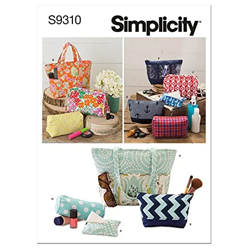 Simplicity SS9310OS CRAFT - PATTERNS Schnittmuster, Papier, Weiß, OS (ONE SIZE)
