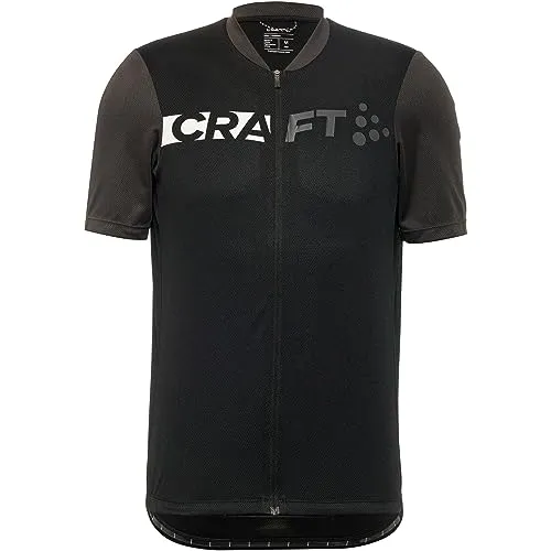 Craft CORE ENDUR Logo Jersey M Black-Slate XXL von Craft