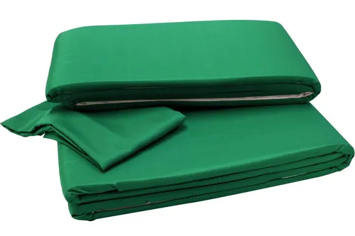 KYNAST GARDEN 3 tlg. Auflagen Set grün Bierzelt Garnitur für Bänke & Tisch