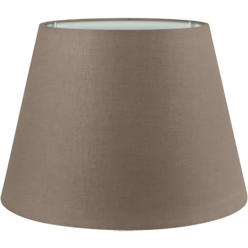 Premium Lampenschirm Stehlampe Hängelampe Braun Baumwolle E14/E27 L=UØ 25cm