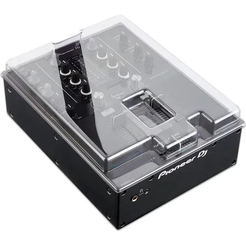 Decksaver - Pioneer DJM-250 MK2 & DJM-450 Smoked Clear - Mixer, schützt Ihren DJ Mixer vor Staub und Schäden mit einem robusten, transparenten Design.
