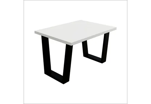 Platan Room Couchtisch FRED Kaffeetisch mit Metallgestell 80x60 oder 100x60 cm