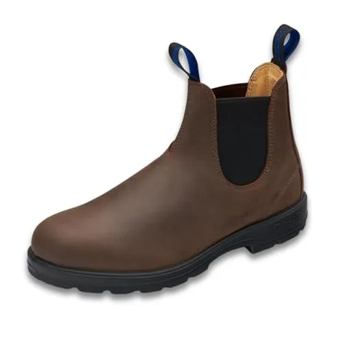 Blundstone BLU1477-200 Chelseaboots Antique Brown 47 EU - Wanderschuhe in Größe 47 EU, aus hochwertigem Glattleder, ideal für Alltag und Freizeit mit einem stilvollen Antique Brown Finish.