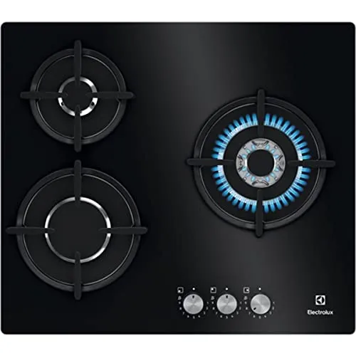 Electrolux Gas-Kochfeld KGE6633NOK 60 cm – Schwarz