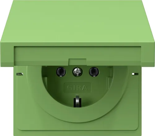 Steckdosen Grün von Gira