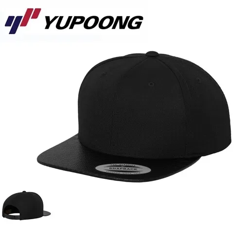 Yupoong Special Carbon Snapback Cap Uni/One Size Schwarz