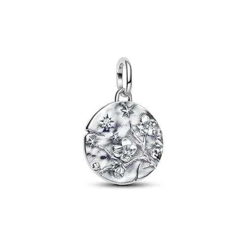 PANDORA ME Kirschblüte Medaillon-Charm aus Sterling Silber von Pandora