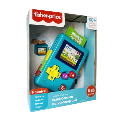 Fisher-Price Spielkonsole mit Licht + Sound Baby Kinder 6-36m Sprache Griechisch