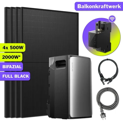 EcoFlow STREAM Ultra 2000W Balkonkraftwerk