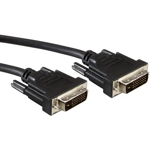VALUE Monitorkabel DVI - DVI ST-ST, (24+1) dual link, 2 m, optimale digitale Verbindung für Grafikkarten und TFT-Monitore