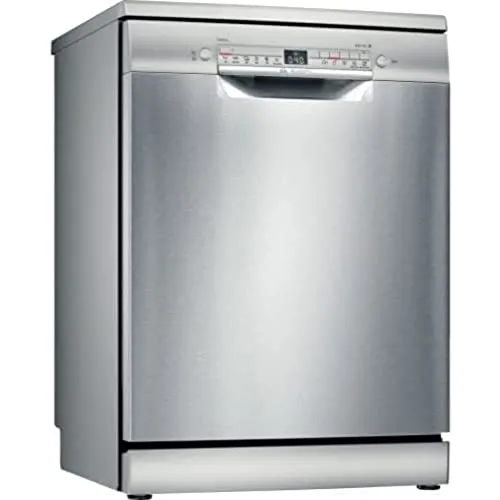 Lave-vaisselle pose libre BOSCH SMS2HTI79E SER2 - 12 couverts - Induction - L60cm - 46dB - Silver/Inox