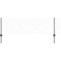 vidaXL Zaun mit Pfosten Grau 0.6 x 50 m aus Stahl - Gartenzäune, stabil und wetterbeständig. Der pulverbeschichtete Stahlzaun kombiniert modernes Design mit Langlebigkeit, ideal für Gärten und Terrassen.