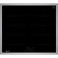Neff M66SBX1L0 N50 Induktionskochfeld - Kochfeld mit Flex Induction, 60 cm, herdgesteuert und mit Kindersicherung für sicheres und flexibles Kochen.