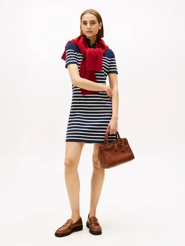 Tommy Hilfiger Jerseykleid CO JERSEY MID GG SHIFT S/S DRESS von Tommy Hilfiger