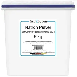 DistrEbution Back-Set Natron Pulver 100g-25kg - Backsets mit hochwertigem Natron in Lebensmittelqualität, ideal als Triebmittel für Teige und vielseitig einsetzbar in der Küche und Industrie.