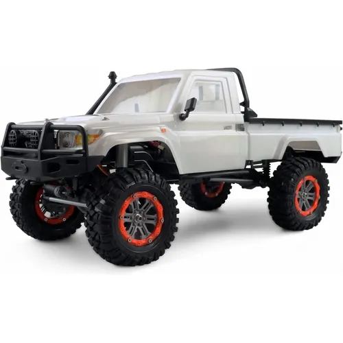AMX Rock RCX10B Scale Crawler Pick-Up 1:10 RTR - Weiß - RC-Modelle: 1:10 Scale Crawler Pick-Up RTR mit Fernbedienung, ideal für Offroad-Abenteuer und beeindruckende Geländegängigkeit.