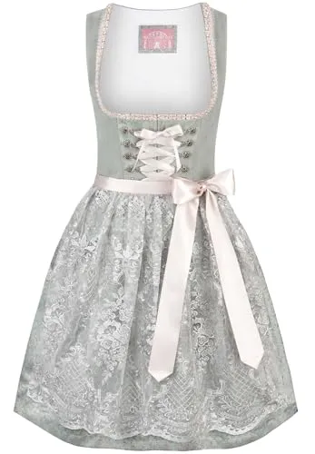 Produktbild Wiesnwuid Loredana Damen Mini Dirndl, Salbei, 36