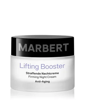 Marbert Lifting Booster - Straffende Nachtcreme 50ml - Nachtpflege mit Anti-Aging-Effekt, revitalisiert die Haut über Nacht und sorgt für ein strafferes Hautbild.
