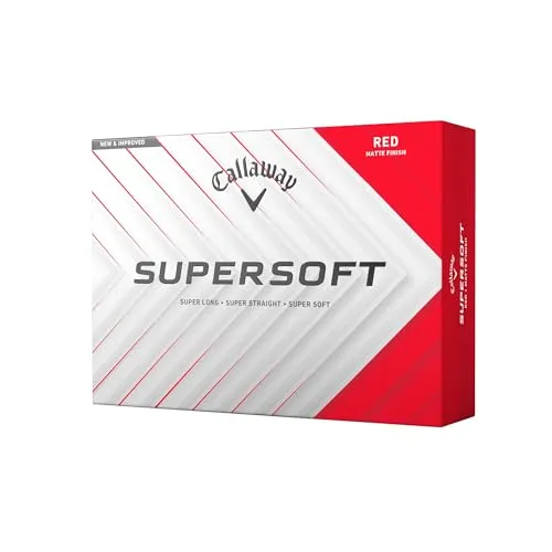 Callaway Golfball Supersoft 2025 Rot von Callaway