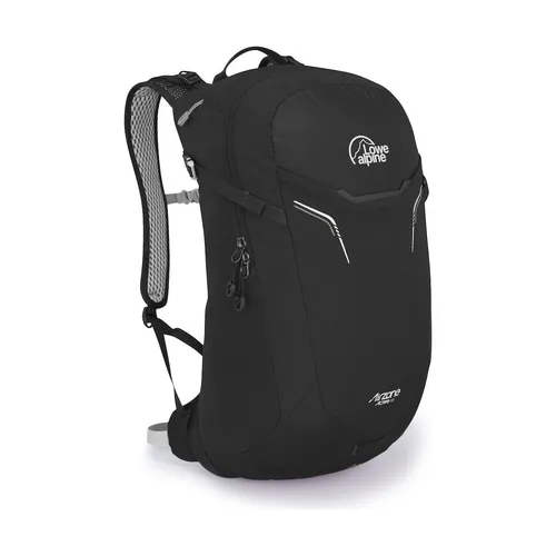 Lowe Alpine Airzone Active 18 Rucksack in Schwarz - Daypacks und Businessrucksäcke mit innovativem AirZone LT-Tragesystem für optimale Luftzirkulation und Tragekomfort, ideal für Wanderungen und den Alltag.