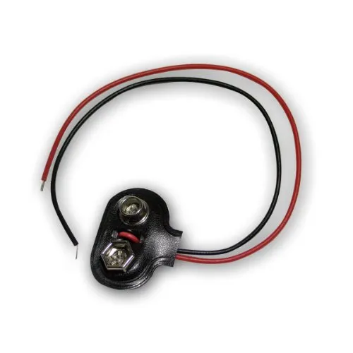 world-trading-net - Batterieclip für 9-V Blöcke, T-Form, Kunststoff