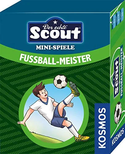 KOSMOS 688721 Scout Mini-Spiele - Fußball-Meister, kompaktes Kinderspiel
