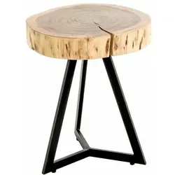 HAKU Möbel Beistelltisch Massivholz Akazie 35x35 cm