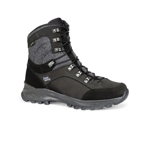 Hanwag Winter-Wanderschuhe Banks Winter GTX - Wasserdicht & Warm für Herren - Wanderschuhe für Wintertouren, isoliert bis -15°C mit Gore-Tex Futter für trockene Füße und optimalem Grip auf Schnee.
