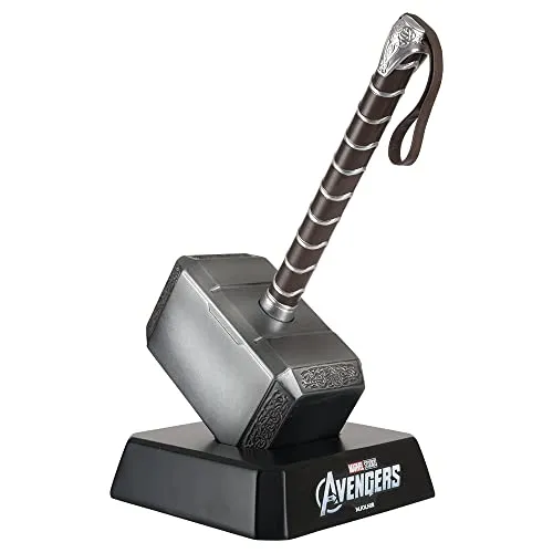 Eaglemoss MARUK004 Marvel Replik Mjolnir 17 cm - Nachbildungen & Requisiten, offizielle Lizenz, langlebig und hochwertig – das perfekte Sammlerstück für Marvel-Fans!