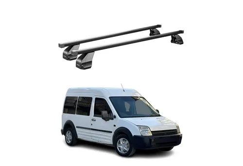 OMAC Dachträger Menabo für Ford Connect Transit 2002-2013 - Dachgepäckträger aus hochwertigem Stahl, leicht und abnehmbar. Ideal für Fahrräder, Skier und Gepäck. Wasserdicht und windbeständig für alle Abenteuer!