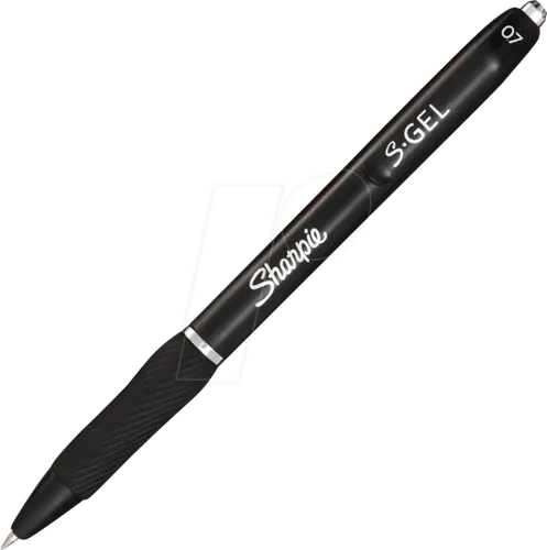Sharpie S-GEL Gelschreiber, Schreibfarbe: schwarz, 1 St.