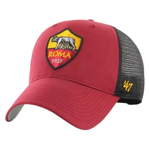 '47 Brand AS Roma Branson Cap ITFL-BRANS01CTP-TJA, Herren, Cap, Black/Black, One Size