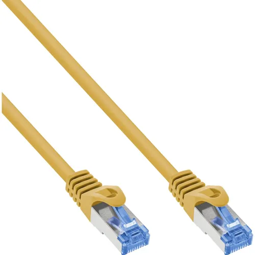 InLine Patchkabel (S/FTP, CAT6a, 7.50 m) (72607Y) in gelb von InLine