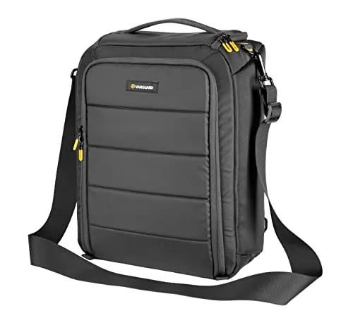 Vanguard Veo BIB F27 - Vielseitige Schultertasche für Foto-Equipment - Kameratasche für DSLR oder spiegellose Kameras, leicht und gepolstert, mit schnellem Zugriff und mehreren Taschen für optimale Organisation.