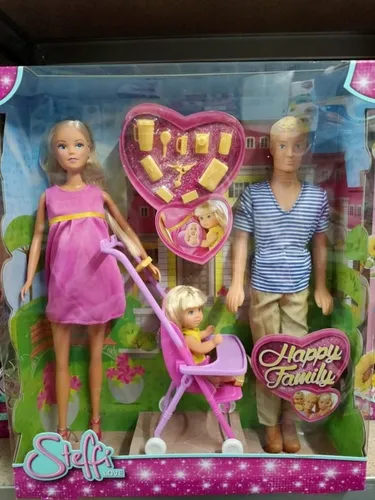 Simba Steffi Puppe Schwangere Familie Kevin Evi