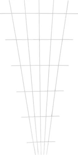 TrendLine Rosenspalier weiß 150 x 75 cm Spaliere