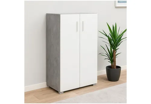 HTI-Living Sideboard Thekla Beton-Weiß von HTI-Line