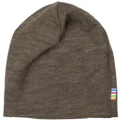 Joha Beanie aus Merinowolle/Seide braun 41